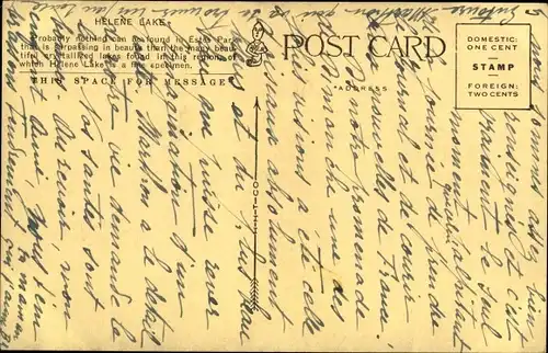 Ak Estes Park Road Colorado USA, Helene Lake