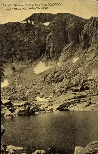 Ak Estes Park Road Colorado USA, Crystal Lake