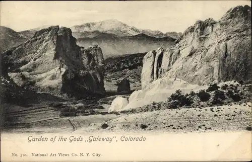 Ak Colorado USA, Garden of the Gods, Gateway