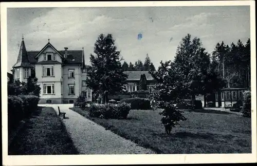 Ak Hahnenklee Bockswiese Goslar im Harz, Hotel, Pension Tannhäuser