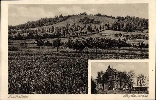 Ak Rothstein, Berg Restaurant, Hügel