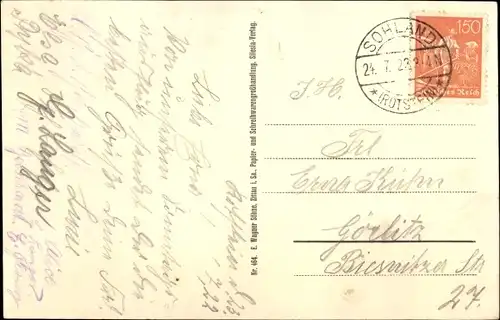 Ak Rothstein, Berg Restaurant, Hügel