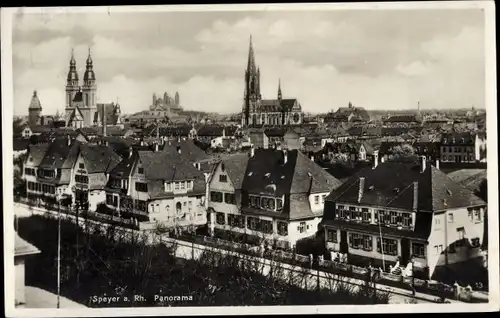 Ak Speyer am Oberrhein Rheinland Pfalz, Panorama