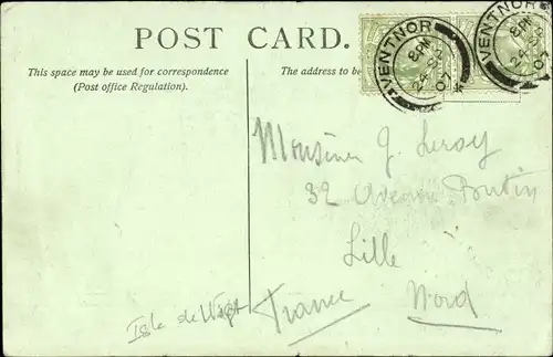 Ak Shanklin Isle of Wight England, Alte Kirche