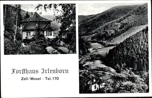 Ak Zell an der Mosel, Forsthaus Irlenborn
