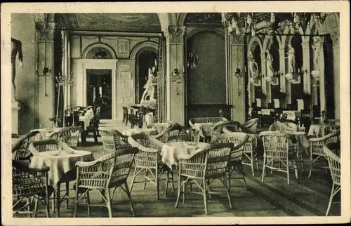 Ak Neustrelitz in Mecklenburg, Orangerie-Kaffee und Restaurant