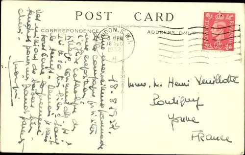 Ak Beaconsfield Buckinghamshire England, Bekonscot Model Village, Chesterton Memorial Church