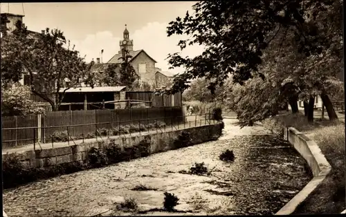 Ak Ohrdruf in Thüringen, an der Ohra