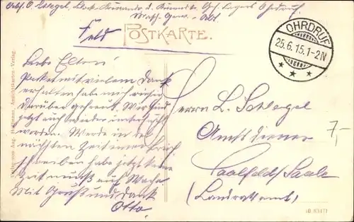 Ak Ohrdruf in Thüringen, Scherers Hütte