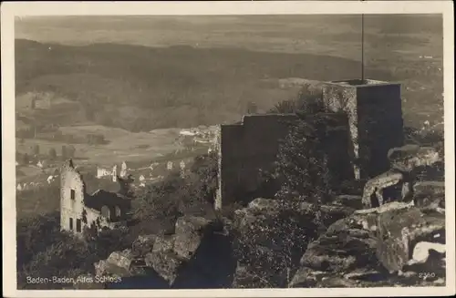 Ak Baden Baden am Schwarzwald, Altes Schloss