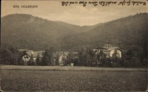 Ak Bad Heilbrunn in Oberbayern, Ortsansicht