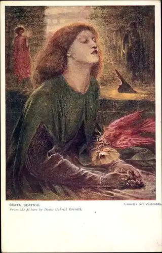 Künstler Ak Rossetti, Dante Gabriel, Beata Beatrix