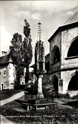 Ak Maria Saal in Kärnten, Lichtsäule
