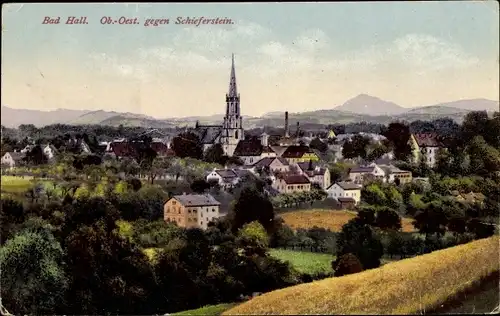 Ak Bad Hall Oberösterreich, gegen Schieferstein