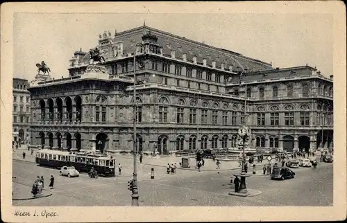 Ak Wien 1 Innere Stadt, Oper