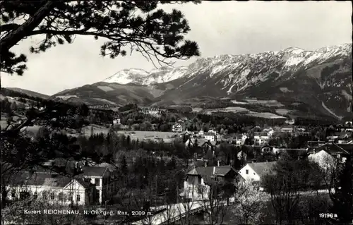Ak Reichenau an der Rax Niederösterreich, Teilansicht