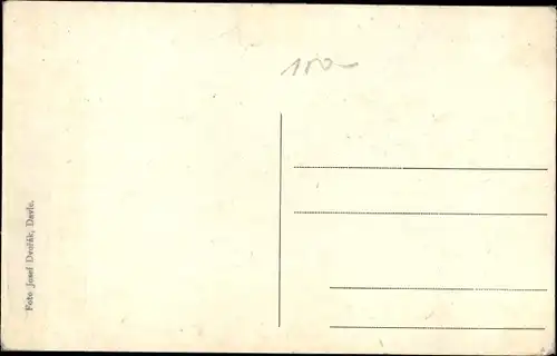 Ak Davle Dawle Mittelböhmen, Luftbild vom Ort