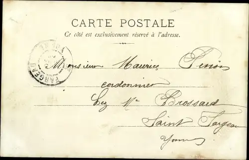 Ak Mädchen beim Stricken, Hut, Strickwerk