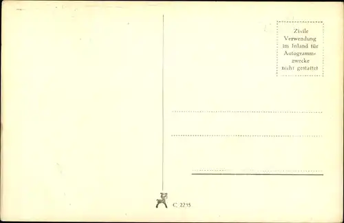 Ak Schauspielerin Margit Symo, Portrait, Kleid, Autogramm