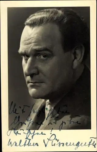 Ak Schauspieler Walther Süssenguth, Portrait, Autogramm