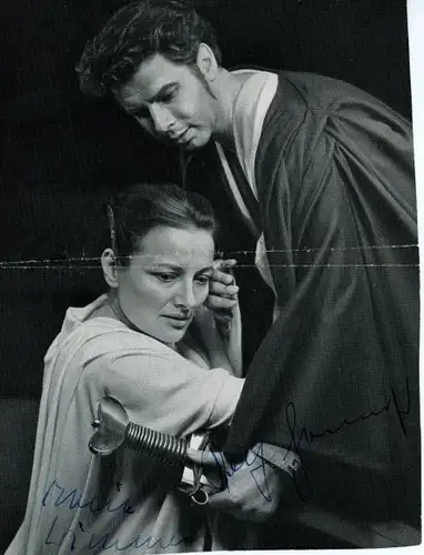 Theaterprogramm Schauspielerin Maria Wimmer, Iphigenie auf Tauris