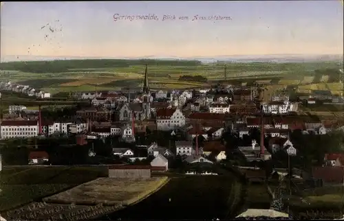 Ak Geringswalde Sachsen, Blick vom Aussichtsturm