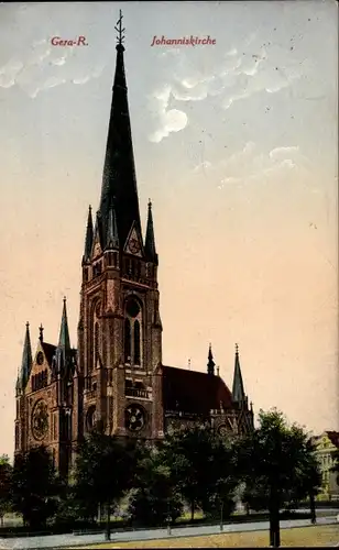 Ak Gera in Thüringen, Johanniskirche