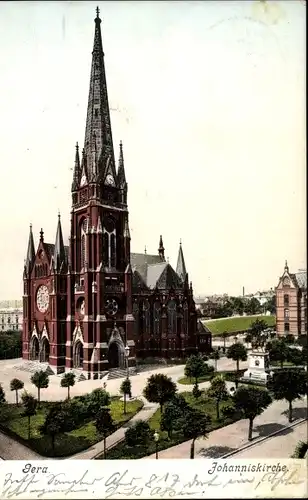 Ak Gera in Thüringen, Johanniskirche