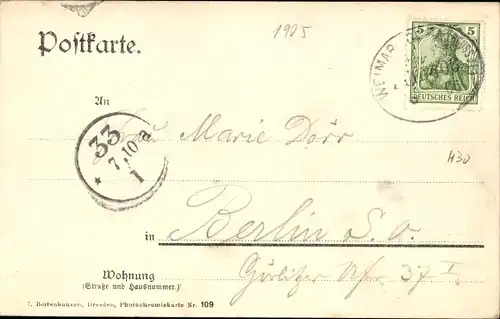 Ak Gera in Thüringen, Johanniskirche