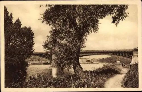 Ak Argenteuil Val d'Oise, Le Pont-Neuf