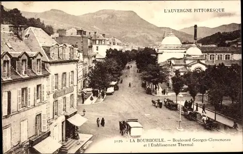 Ak La Bourboule Puy-de-Dôme, Boulevard Georges-Clemenceau, Etablissement Thermal
