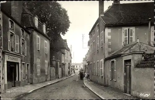 Ak Pontailler sur Saône Côte-d’Or, Grande Rue