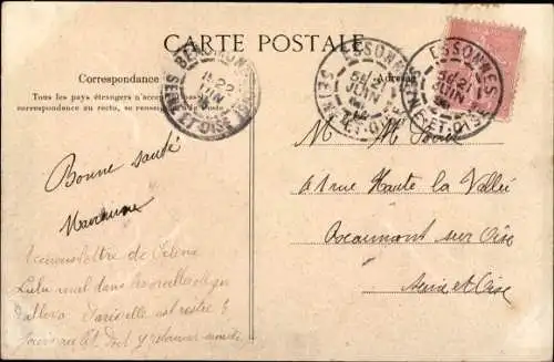 Ak Corbeil Essonne, Luftlinie