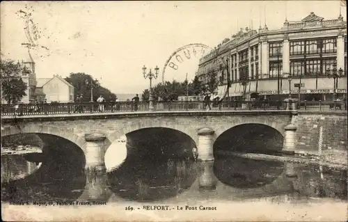 Ak Belfort Beffert Beffort Territoire de Belfort, Pont Carnot