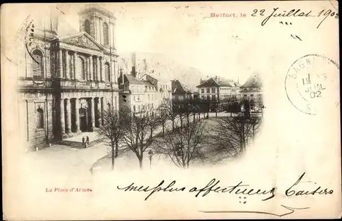 Ak Belfort Beffert Beffort Territoire de Belfort, Place d’Armes
