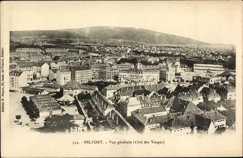Ak Belfort Beffert Beffort Territoire de Belfort, Gesamtansicht