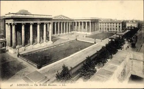 Ak London City England, The British Museum