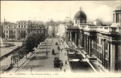 Ak London City, The National Gallery