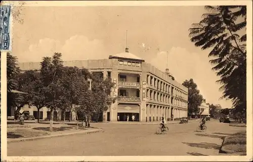 Ak Lubumbashi Elisabethville DR Kongo Zaire, Avenue du Kasai, Hotel du Globe