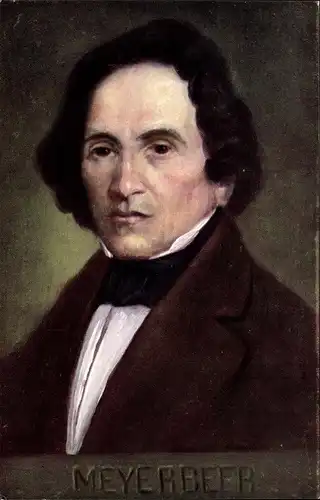 Ak Komponist Giacomo Meyerbeer, Porträt