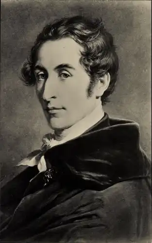 Ak Komponist Carl Maria von Weber, Portrait