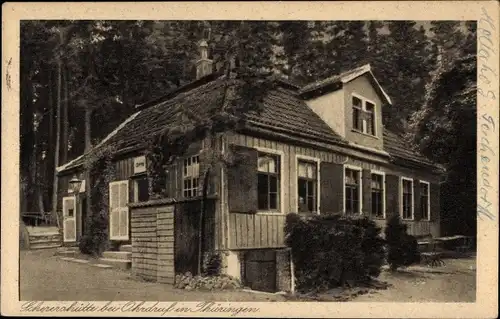 Ak Ohrdruf in Thüringen, Scherershütte