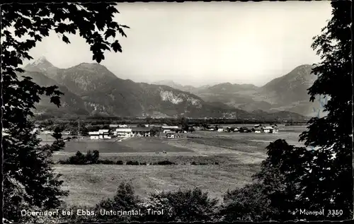 Ak Oberndorf bei Ebbs in Tirol, Unterinntal, Durchblick