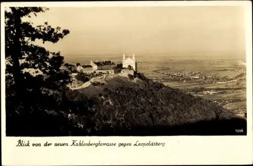 Ak Wien 19, Neue Kahlenbergterrasse, Gesamtansicht