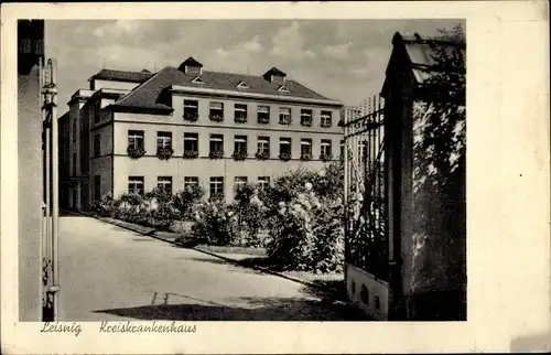 Ak Leisnig in Sachsen, Kreiskrankenhaus