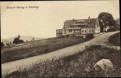 Ak Geising Altenberg im Erzgebirge, Vorwerk