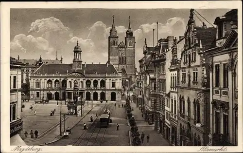 Ak Magdeburg an der Elbe, Altemarkt