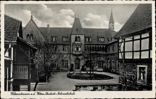 Ak Witzenhausen an der Werra Hessen, Deutsche Kolonialschule