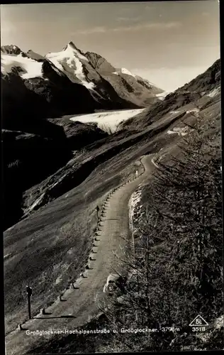 Ak Österreich, Großglockner-Hochalpenstraße, Großglockner