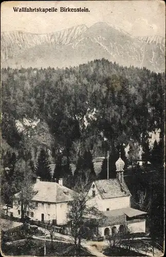 Ak Birkenstein Fischbachau in Oberbayern, Wallfahrtskapelle